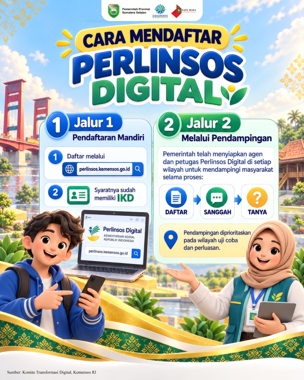 Cara Mendaftar Perlinsos Digital