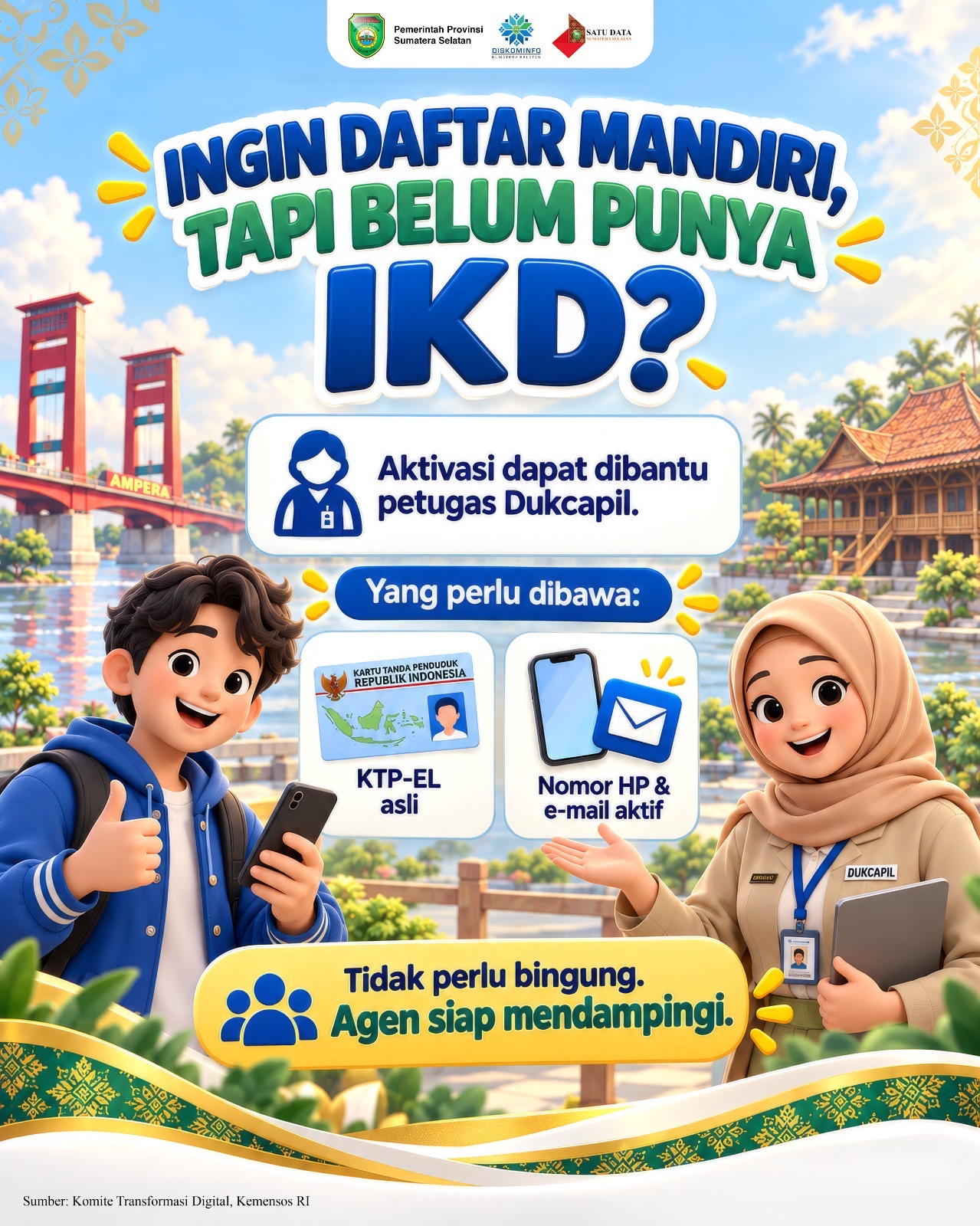 Ingin Daftar Mandiri, Tapi Belum Punya IKD?