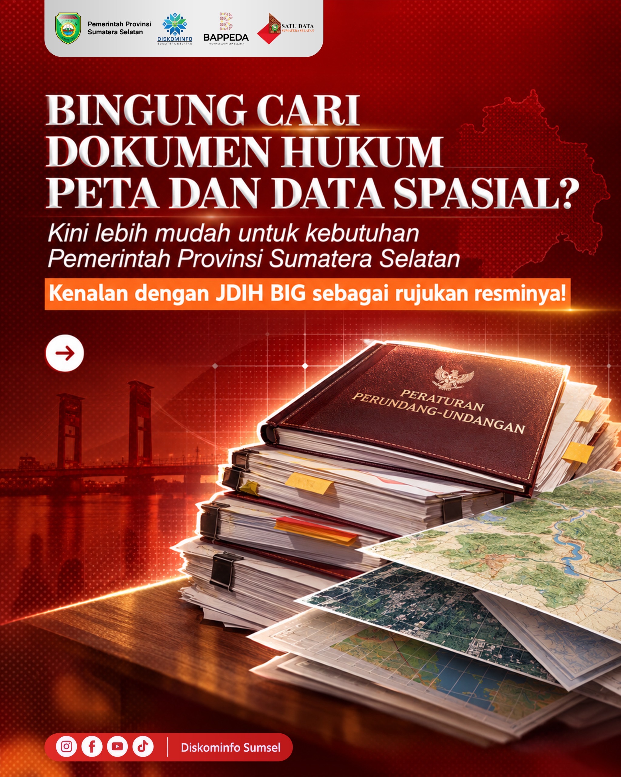 Bingung Cari Dokumen Hukum Peta dan Data Spasial